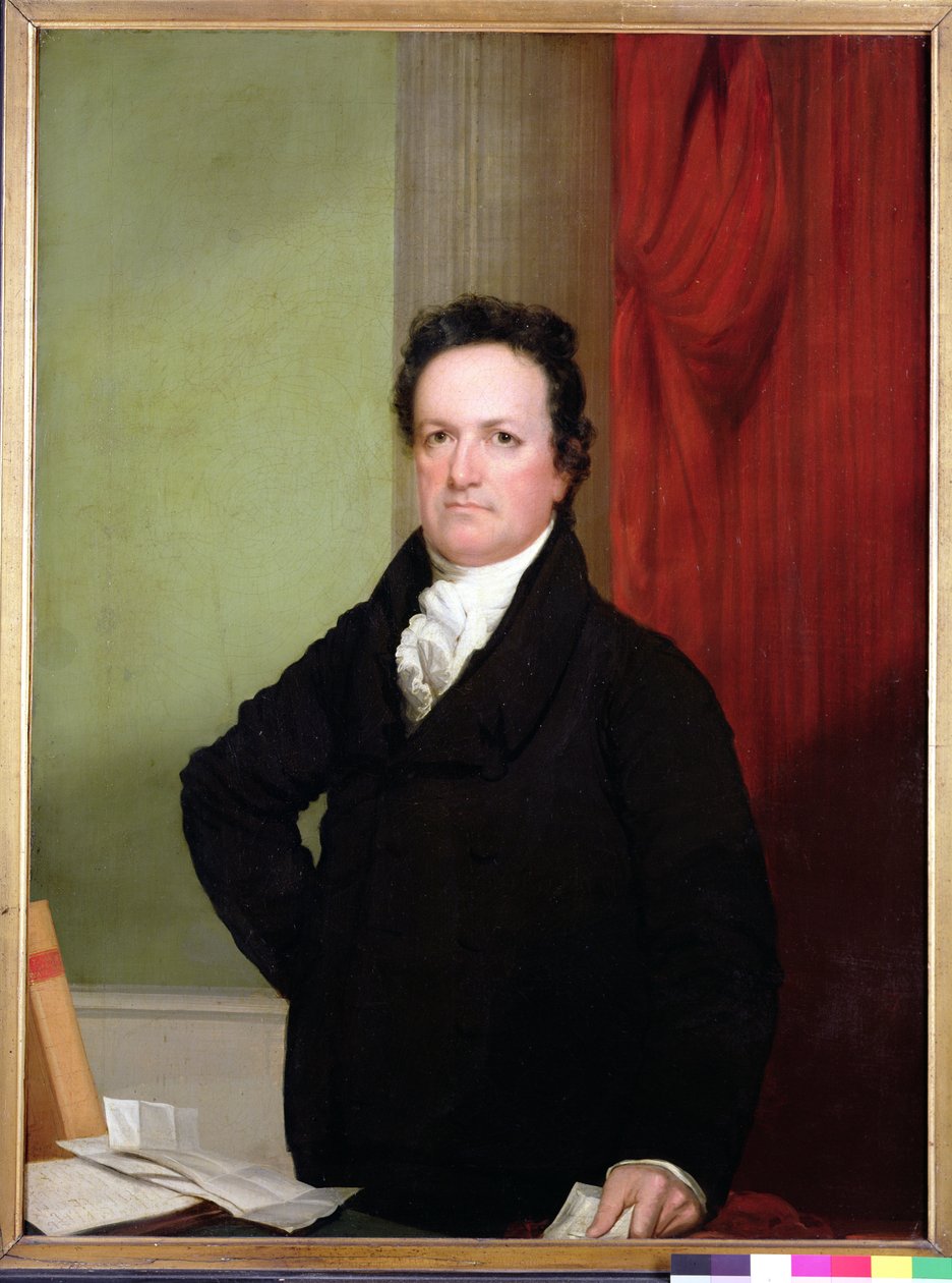 De Witt Clinton (1769-1828) 1816 körül alkotó: John Wesley Jarvis