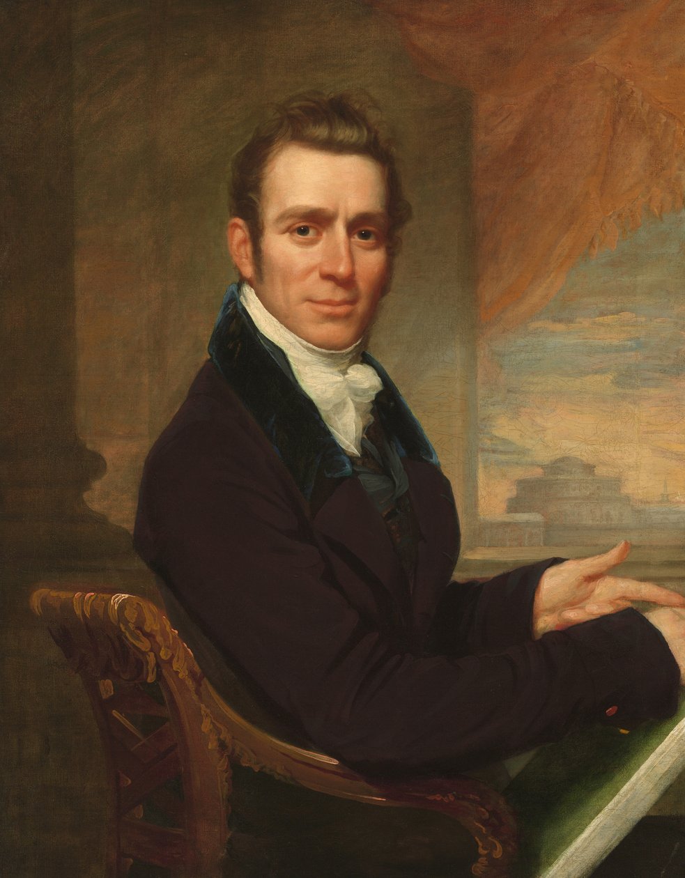 Joseph Delaplaine alkotó: John Wesley Jarvis