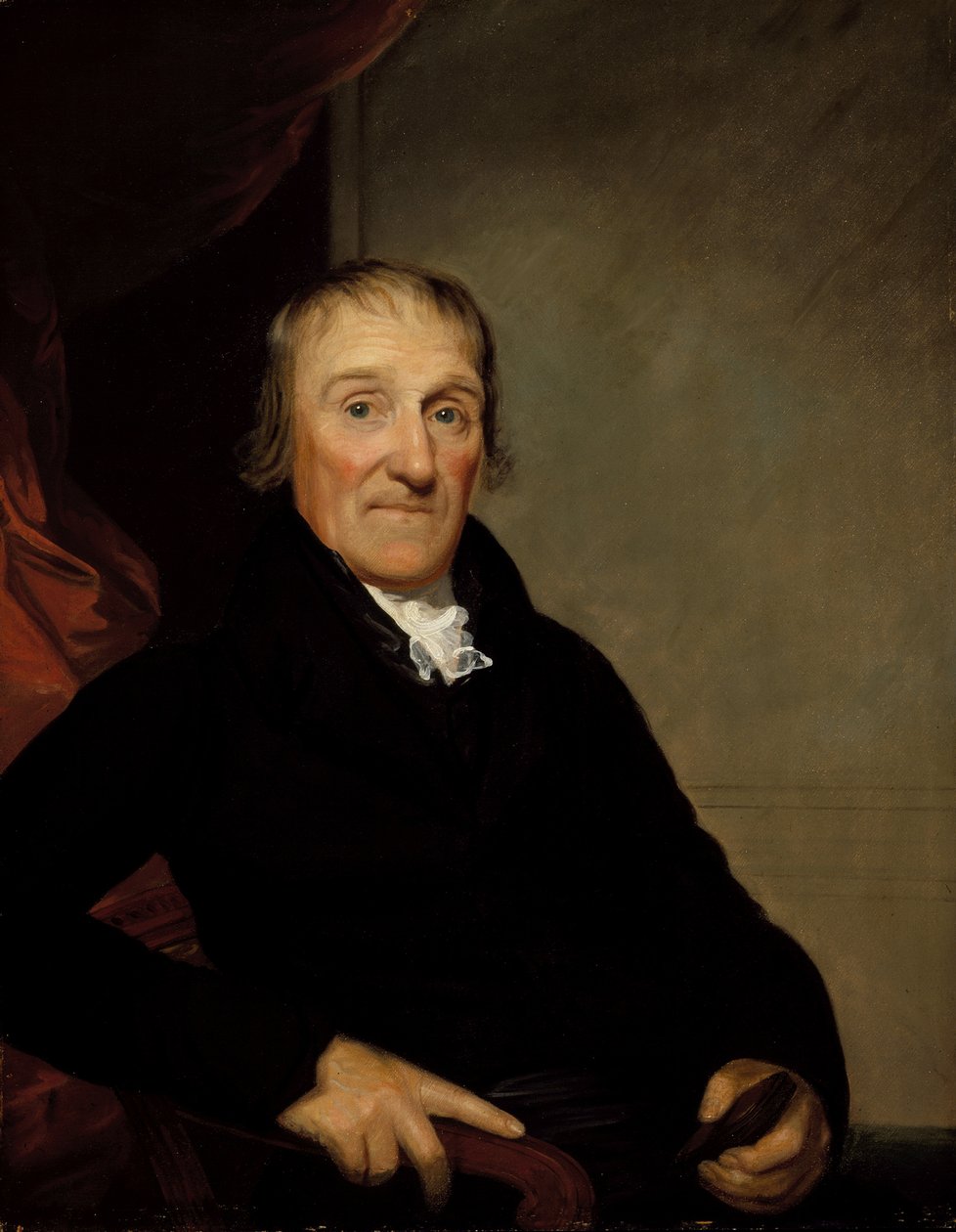 Isaac Van der Beek portréja alkotó: John Wesley Jarvis