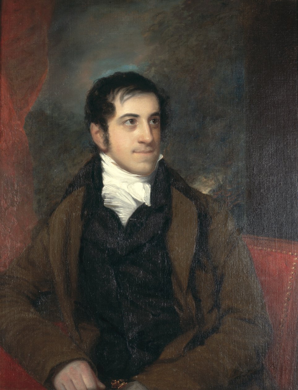 Lewis Colford Jones portréja alkotó: John Wesley Jarvis