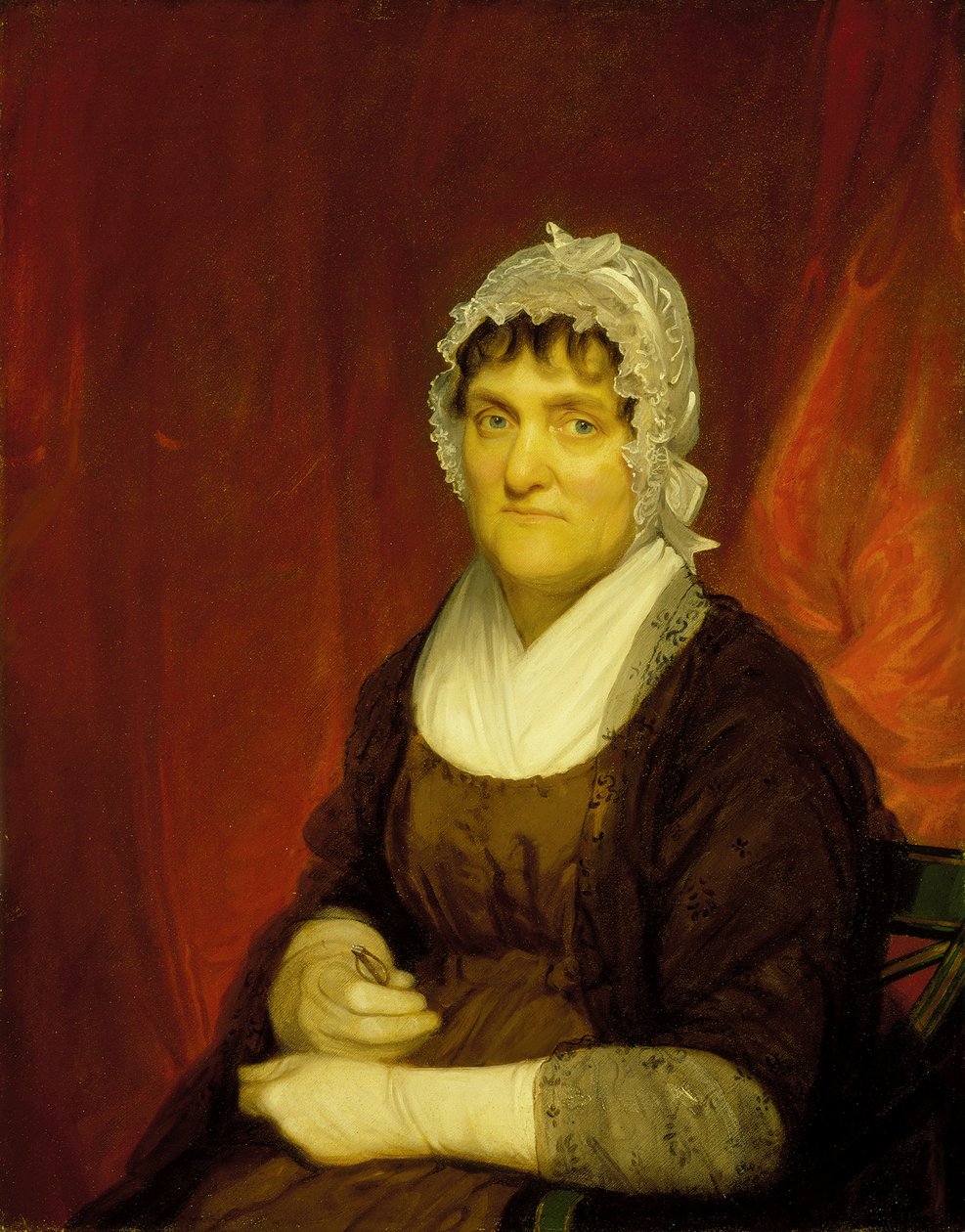 Rachel Van der Beek portréja alkotó: John Wesley Jarvis
