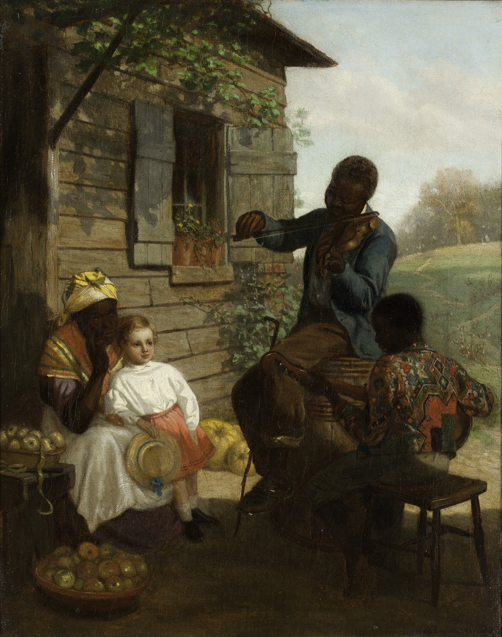 Old Kentucky Home, 1863 alkotó: John Whetten Ehninger