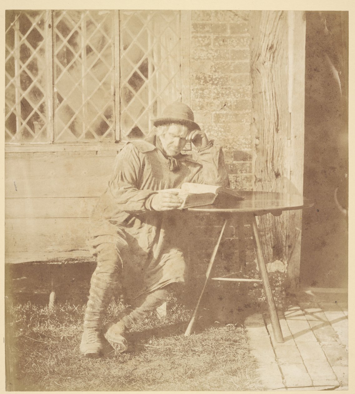 [Férfi könyvet olvas] alkotó: John Whistler