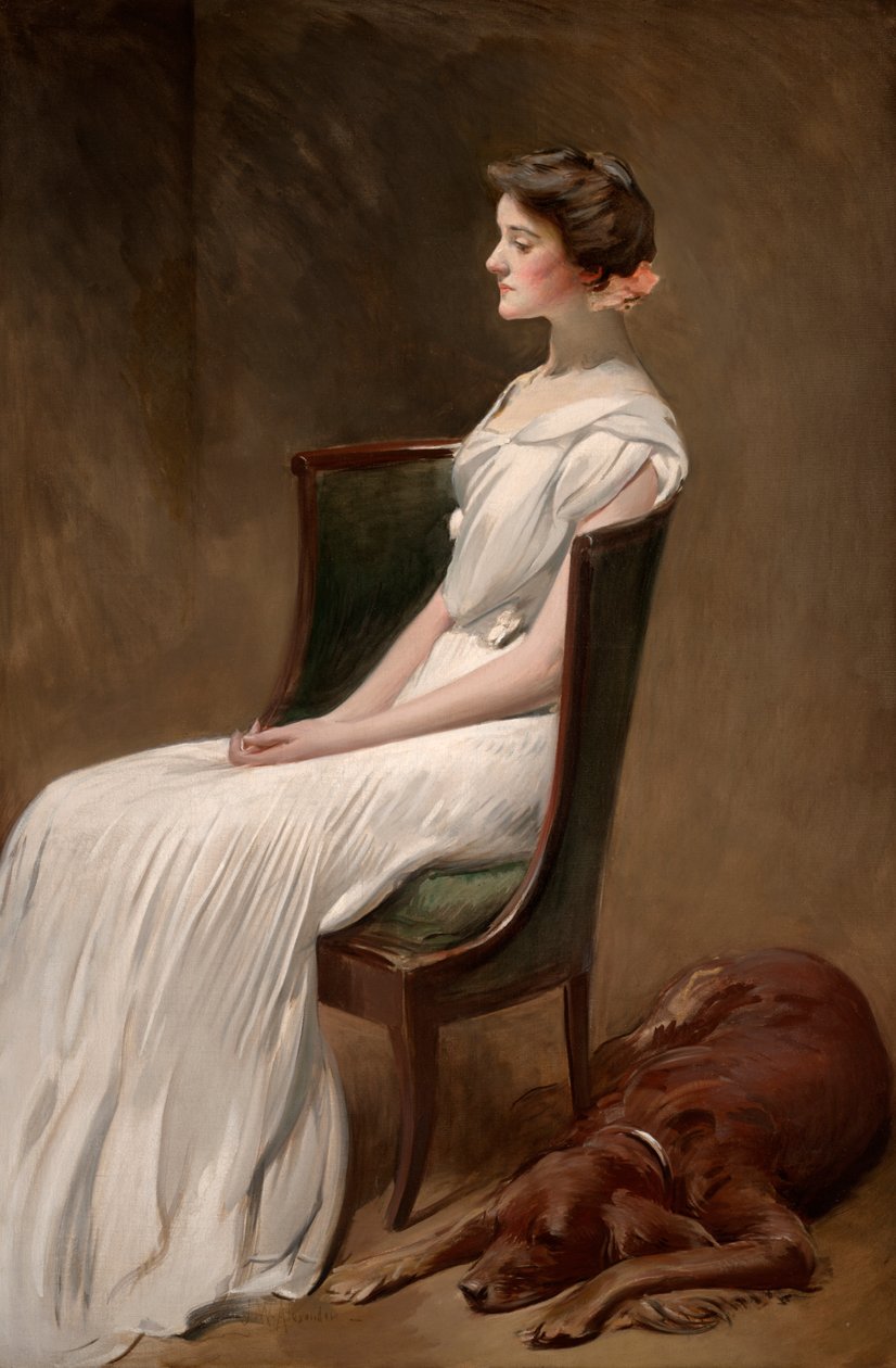Miss Dorothy Quincy Roosevelt (később Mrs. Langdon Geer) alkotó: John White Alexander