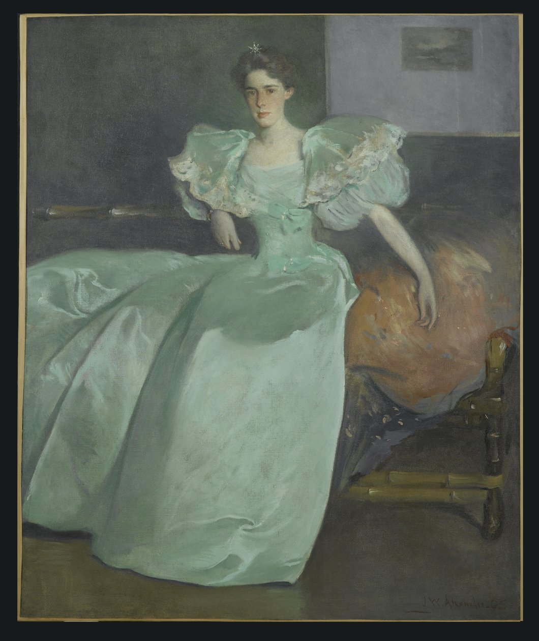 Miss Helen Manice (később Mrs. Henry M. Alexander) alkotó: John White Alexander