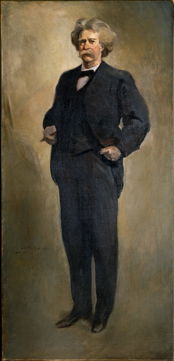 Samuel L. Clemens (Mark Twain) alkotó: John White Alexander