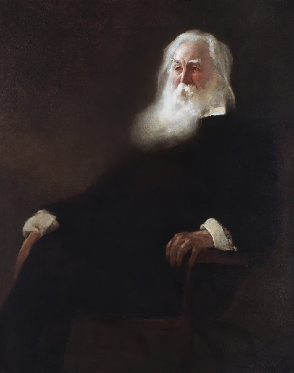 Walt Whitman, 1889. alkotó: John White Alexander