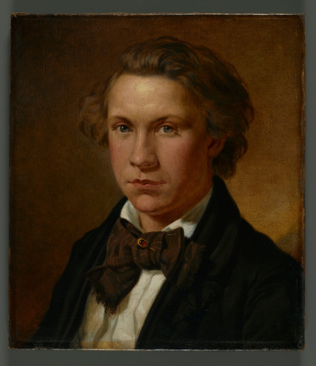 Férfi portré, 1859 alkotó: John Whittaker
