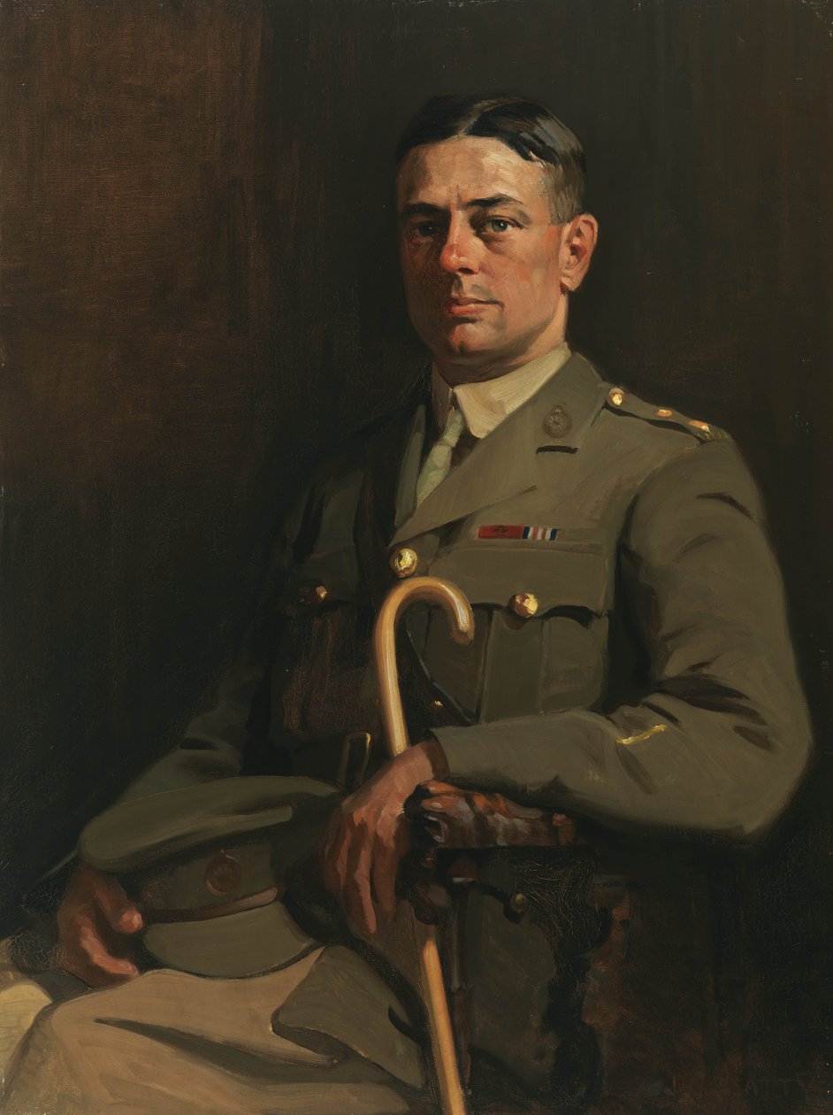 Sgt. portréja G. H. Mullin, VC, 1914-19 alkotó: John William Beatty