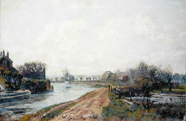 Csatorna, Rickmansworth alkotó: John William Buxton Knight