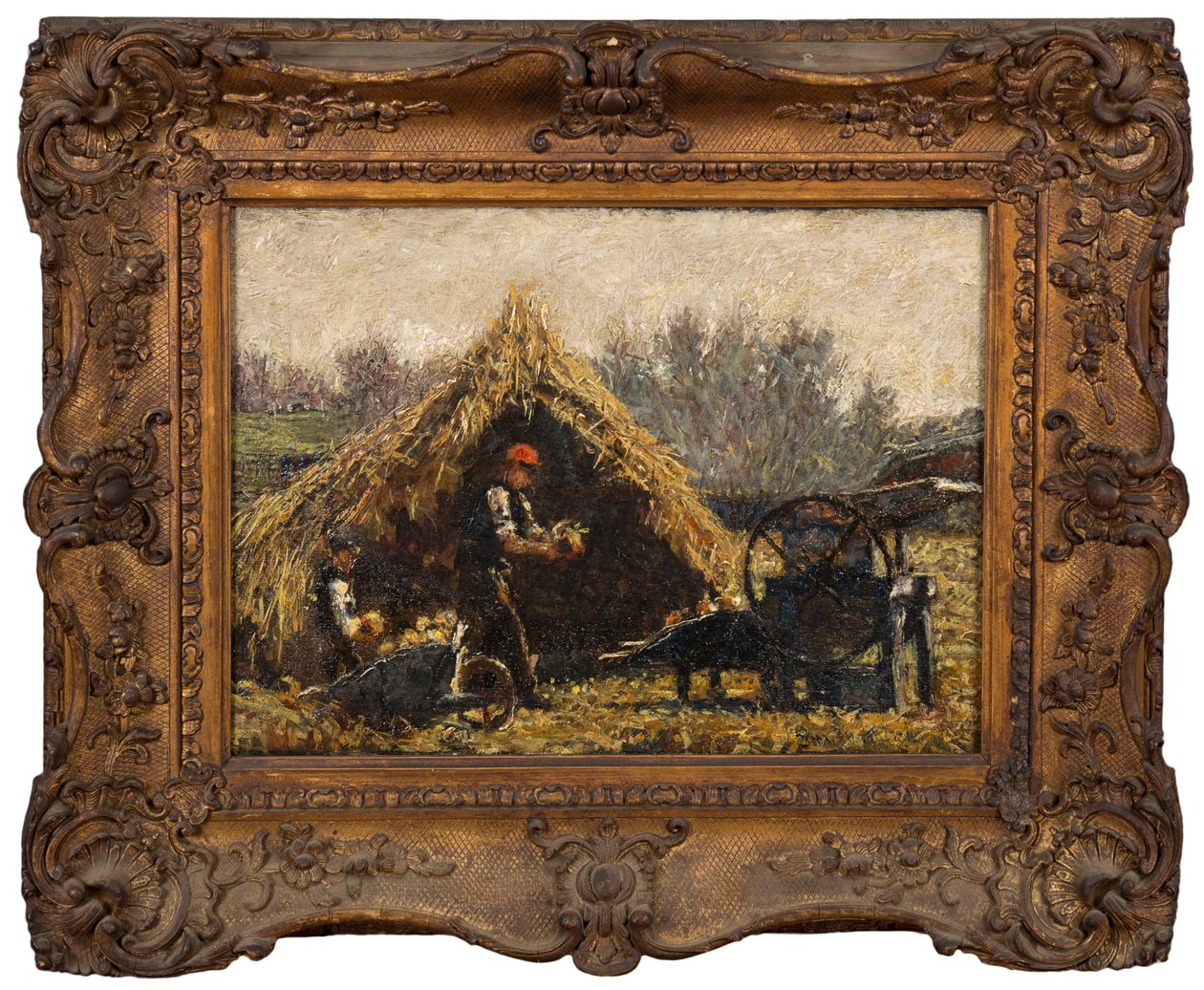 Cékla aprítása, 1880 körül alkotó: John William Buxton Knight