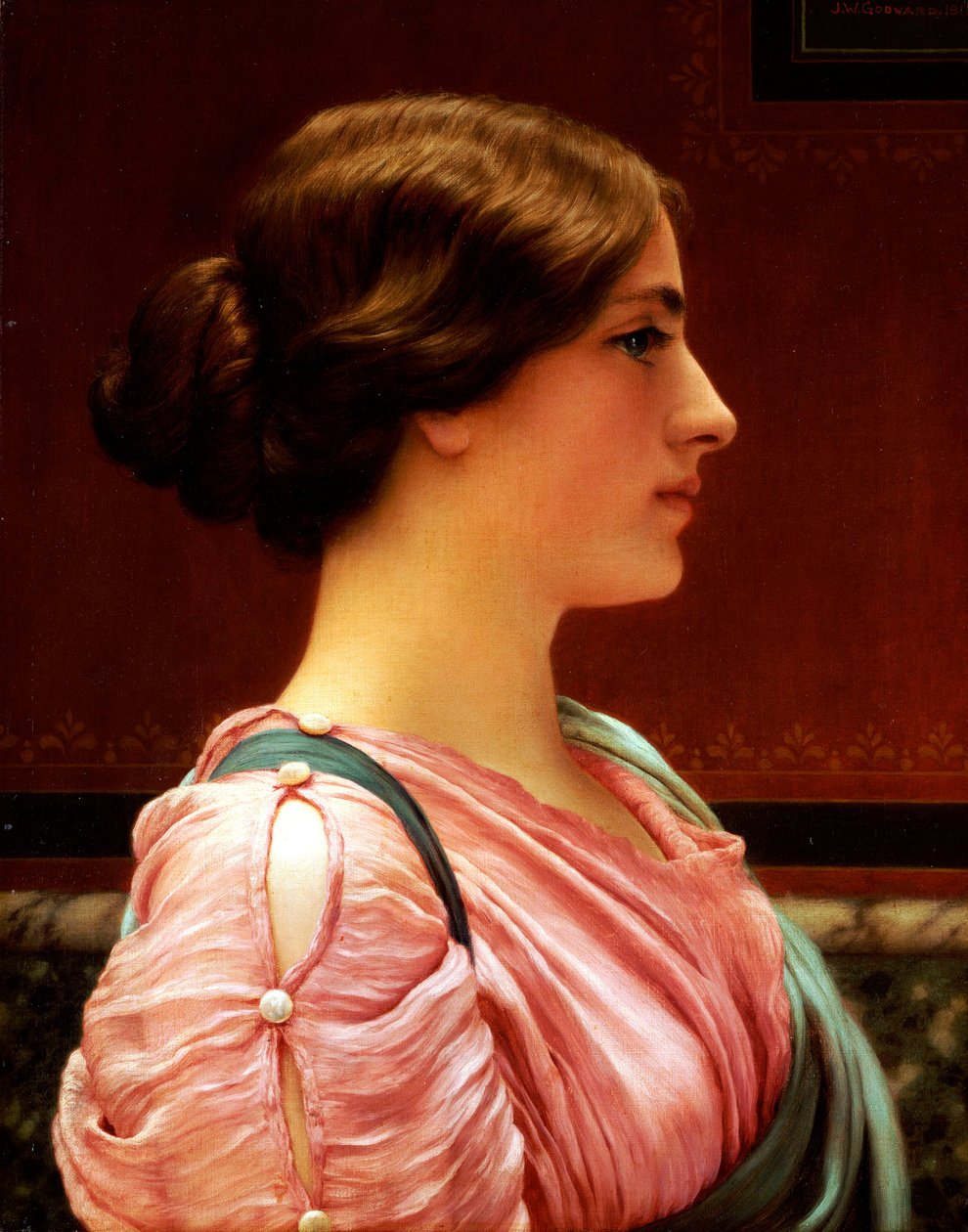 Cleonice, 1913 alkotó: John William Godward