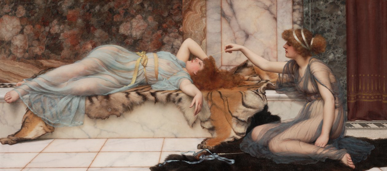Pajkosság és nyugalom alkotó: John William Godward