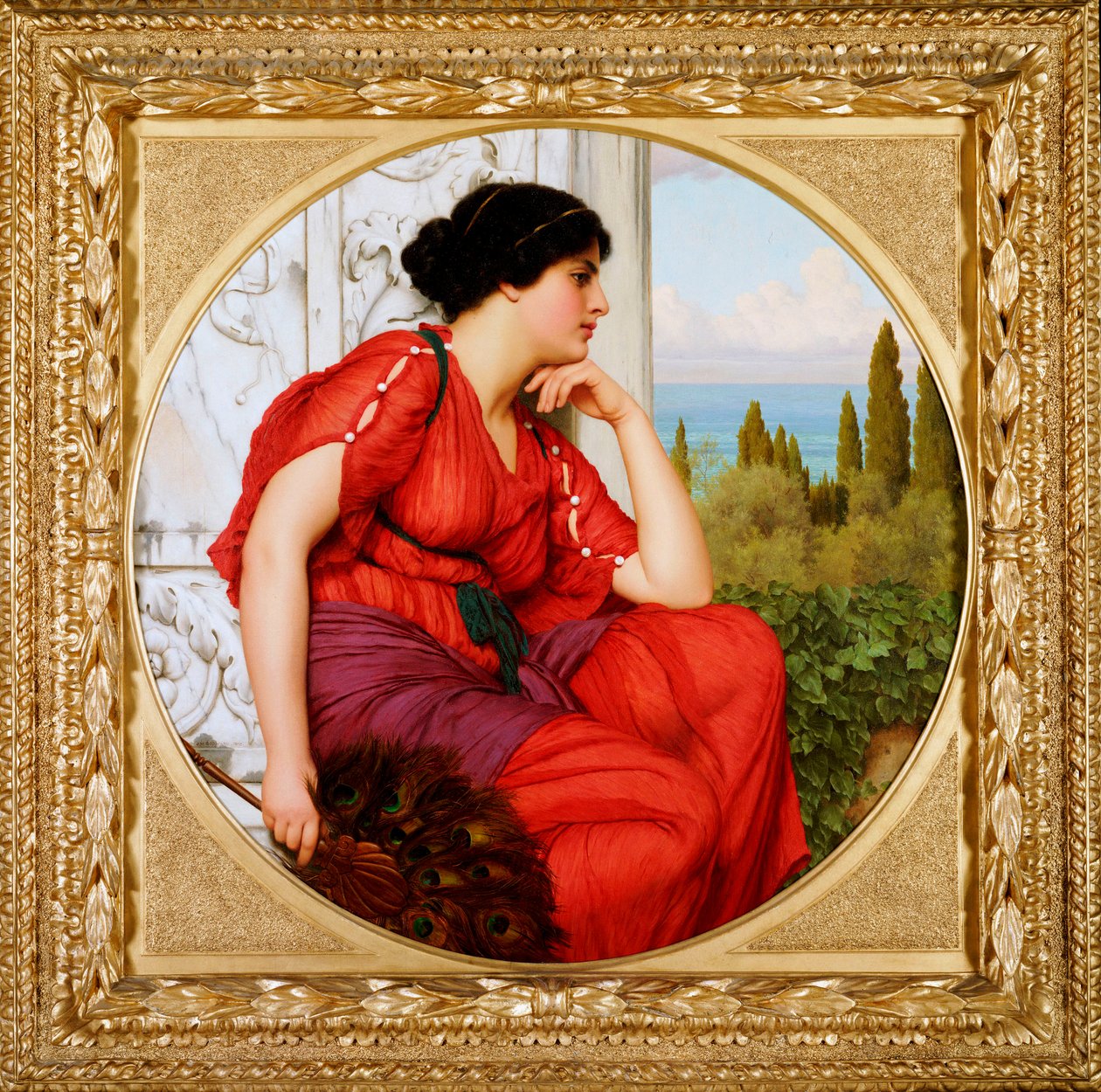 Álmodozás, 1910 alkotó: John William Godward