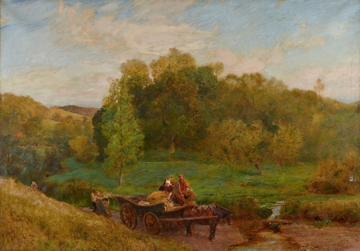Sweet Water Meadows of the West, 1893. alkotó: John William North