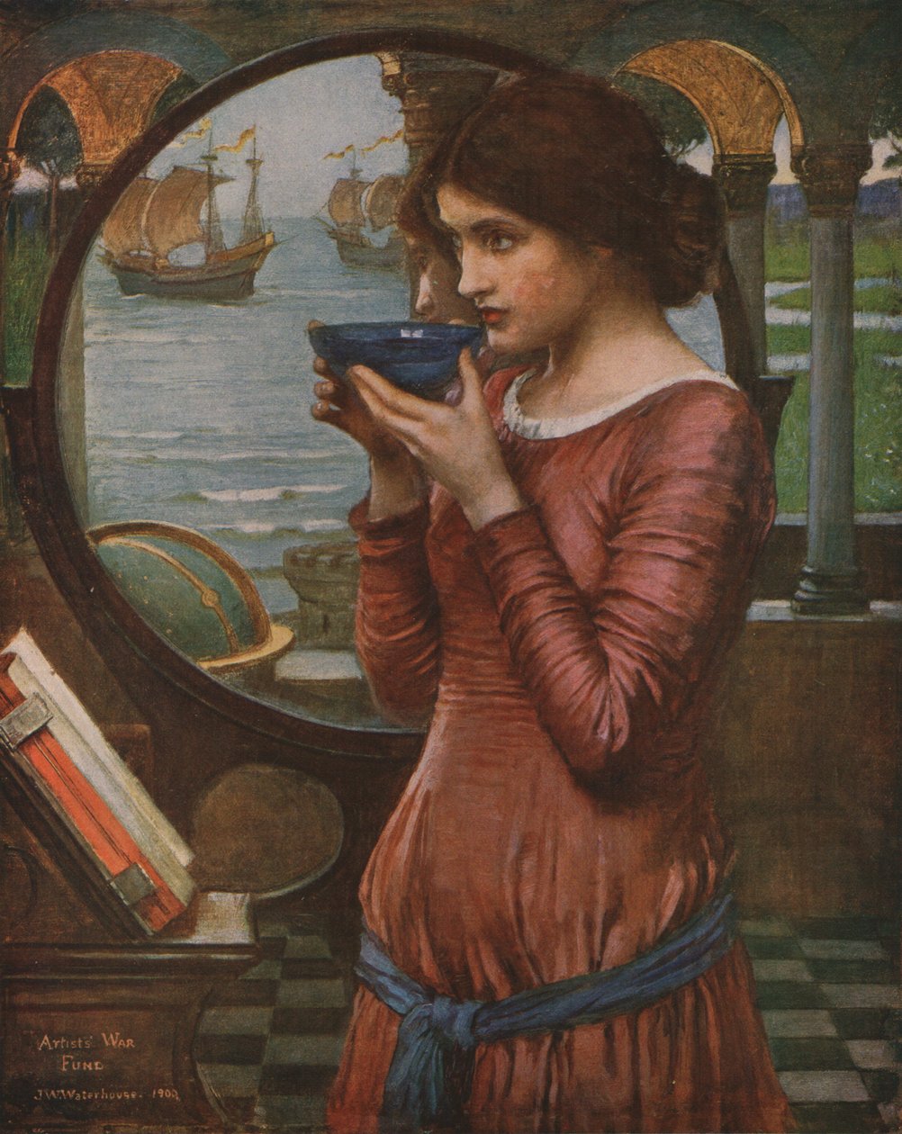 Sors, 1900, c1930. alkotó: John William Waterhouse