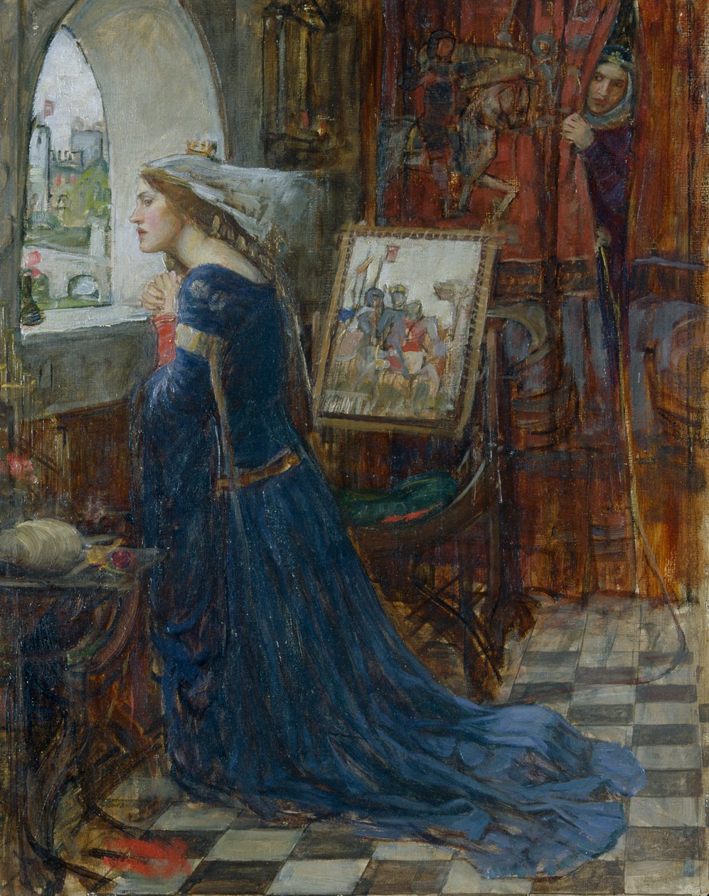 „Fair Rosamund”, 1916 alkotó: John William Waterhouse