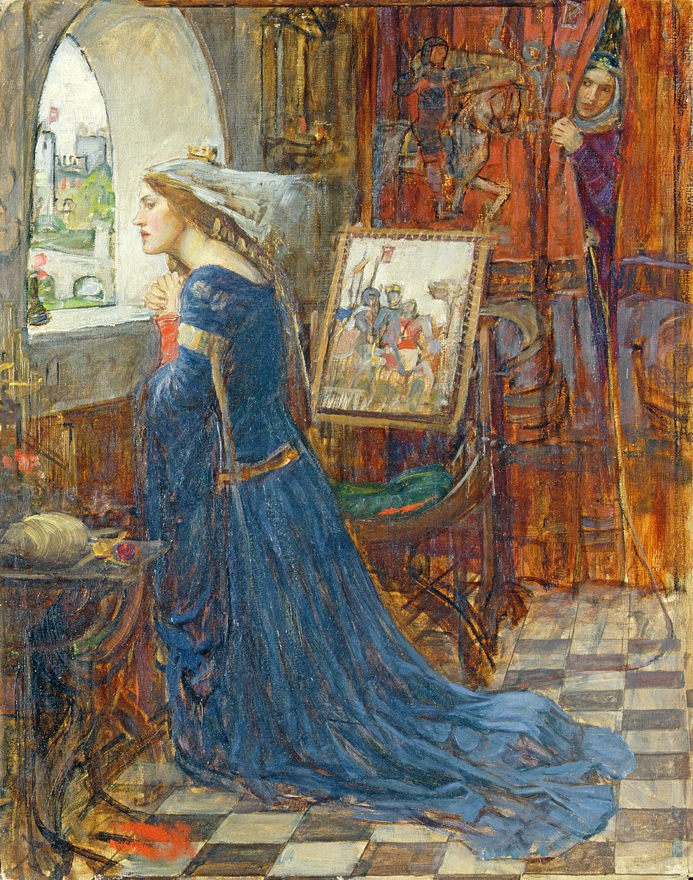 Fair Rosamund, 1916 körül (olaj, vászon) alkotó: John William Waterhouse