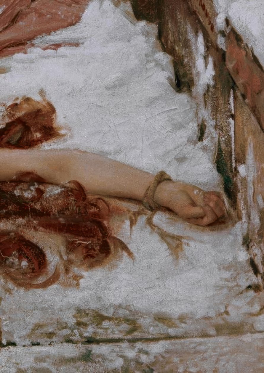 Szent Eulalia alkotó: John William Waterhouse