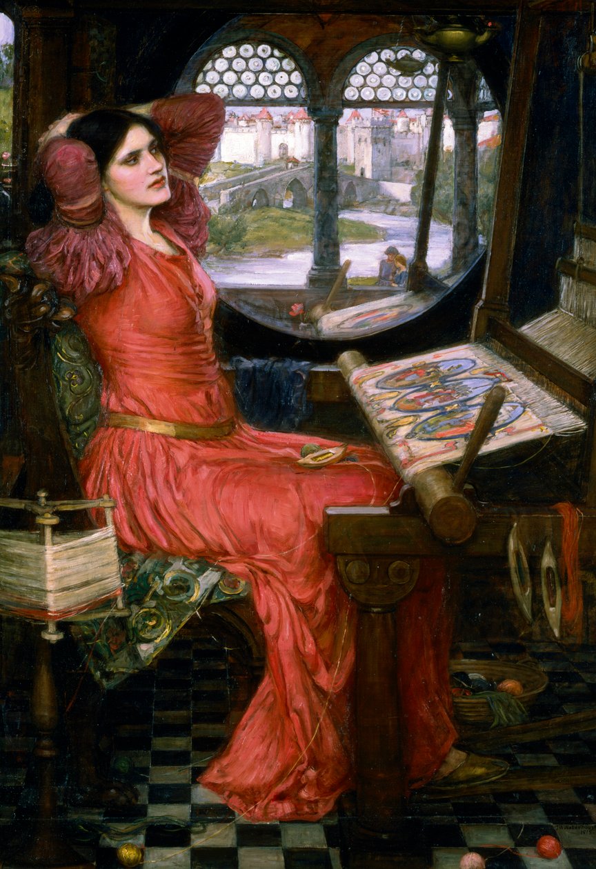 „Félig rosszul vagyok az árnyékoktól”, 1911 alkotó: John William Waterhouse