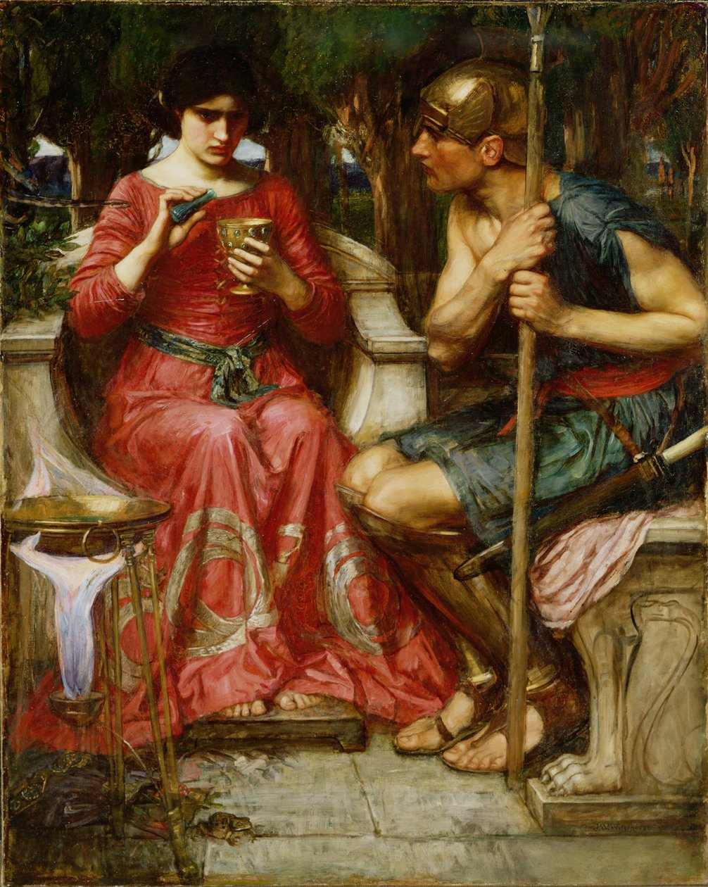 Jason és Médea alkotó: John William Waterhouse