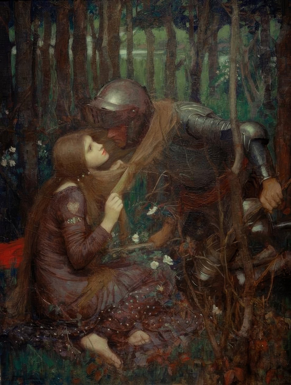A gyönyörű hölgy irgalom nélkül alkotó: John William Waterhouse