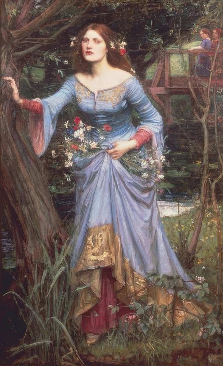 Ophelia / Waterhouse / 1910 alkotó: John William Waterhouse