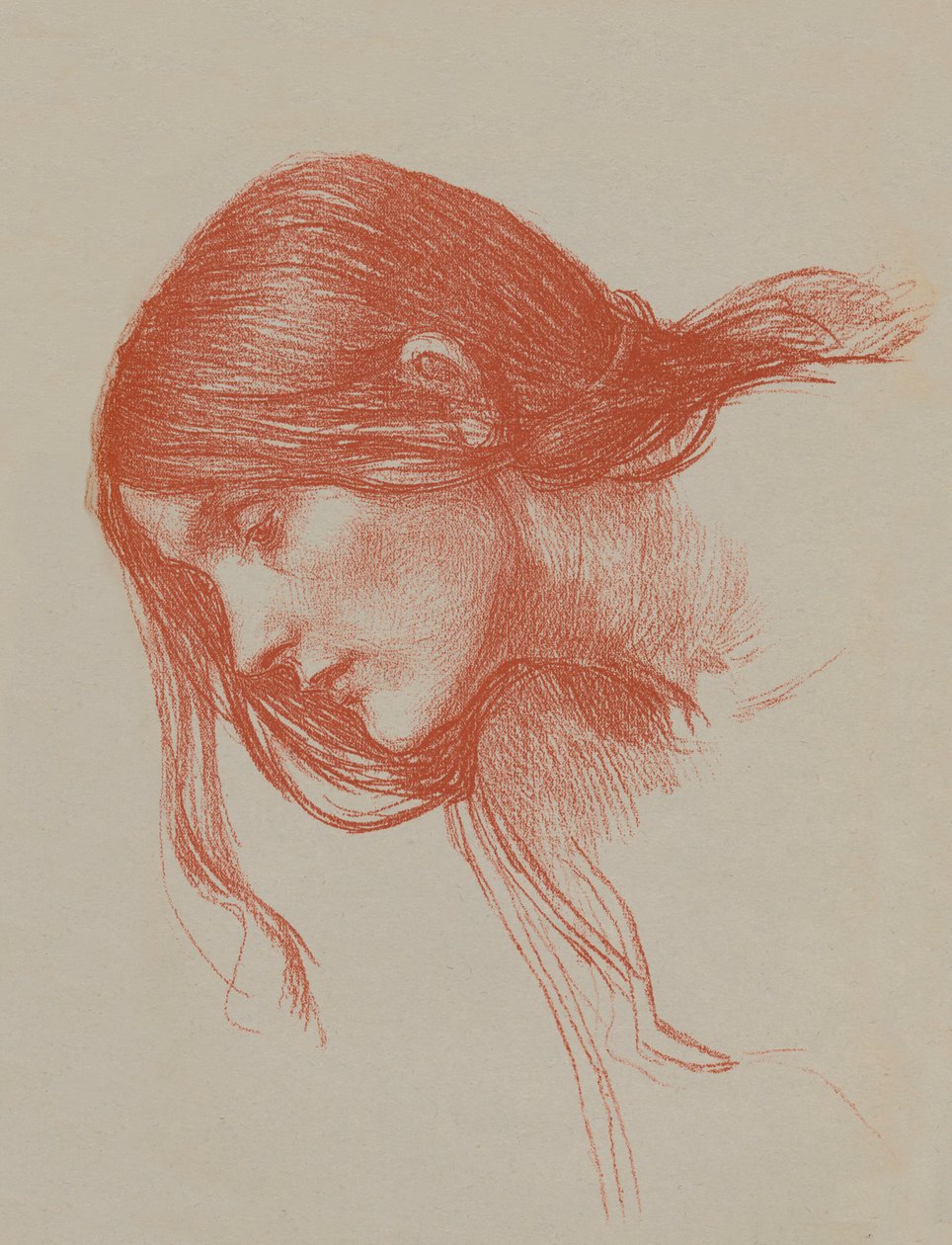 Phyllis and Demophoon Study, c1897 alkotó: John William Waterhouse