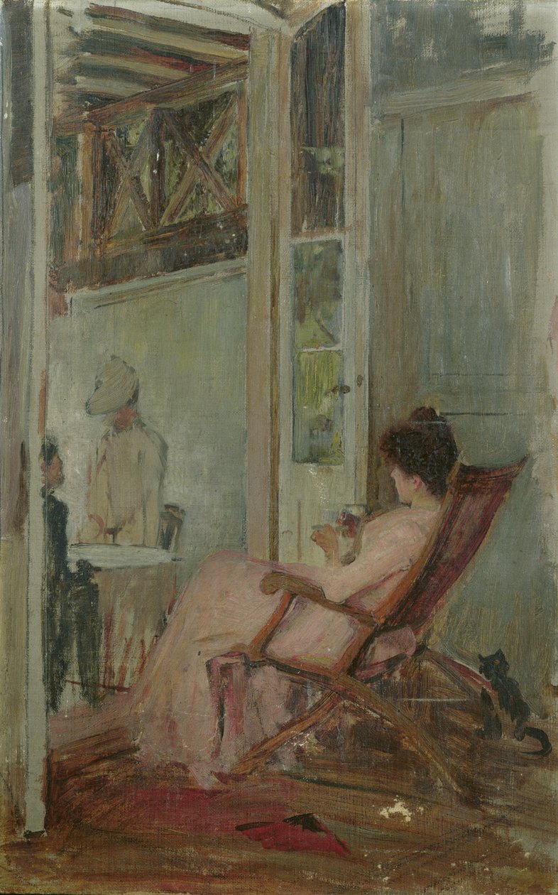 A Loggia alkotó: John William Waterhouse