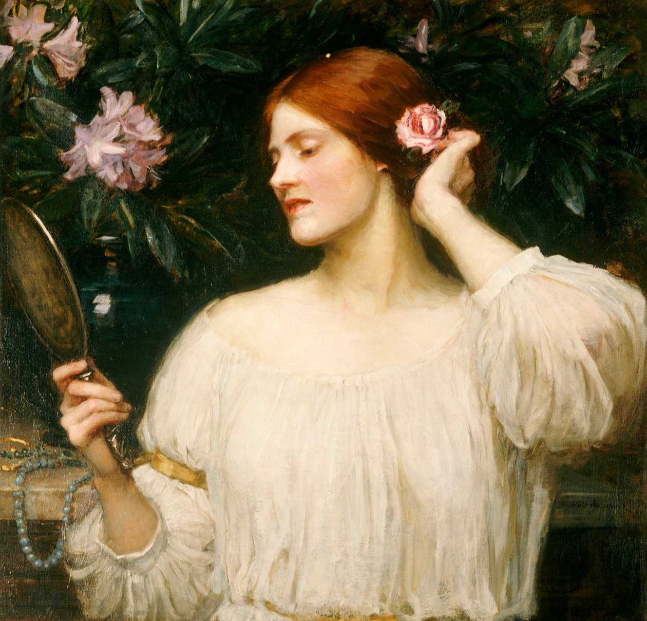 Hiúság, 1908-1910 körül alkotó: John William Waterhouse