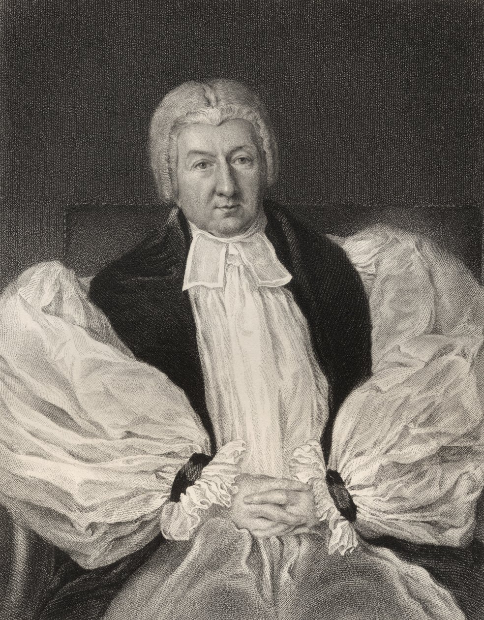 Herbert Marsh, Peterborough lord püspöke, John Cochran (fl.1821-65) metszete, a National Portrait Gallery II. kötetéből, 1835 körül megjelent (litho) alkotó: John William Wright