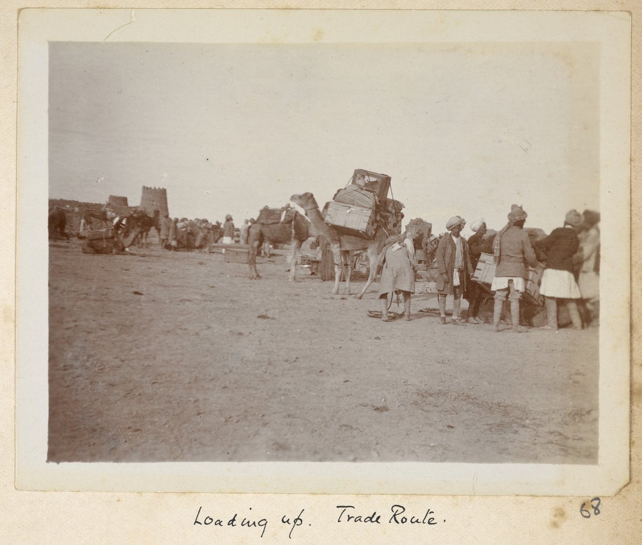 Razavi Khorasan tartomány, Irán, 1908 körül (f/w fotó) alkotó: John Williams Watson