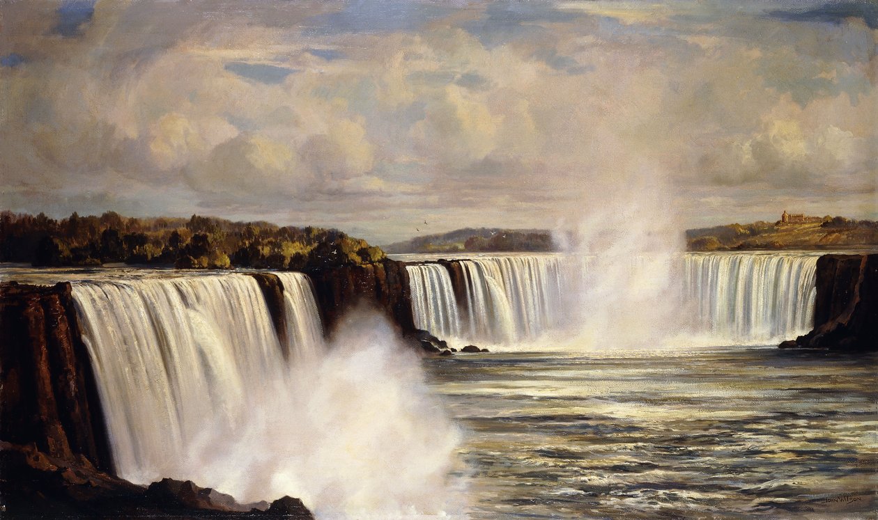 Niagara vízesés alkotó: John Wilson
