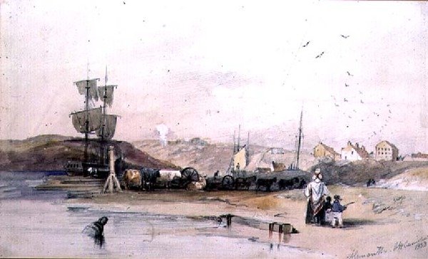 Alnmouth, Northumberland alkotó: John Wilson Carmichael