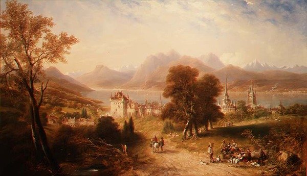 Luzerni-tó alkotó: John Wilson Carmichael