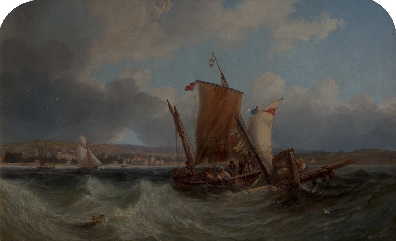 Kiszállítás North Yarmouthból, 1959 alkotó: John Wilson Carmichael