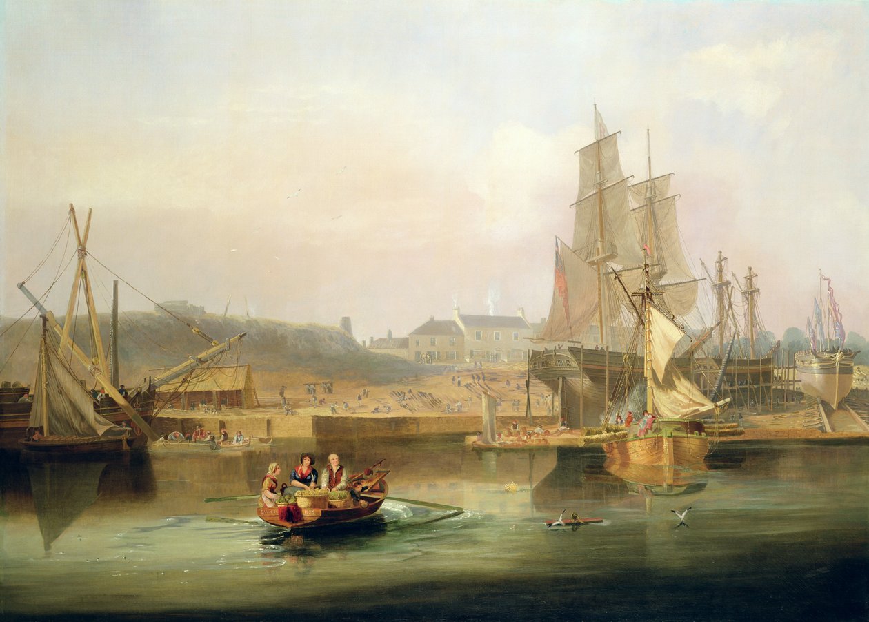 A Hessle Cliff-i hajógyár alkotó: John Wilson Carmichael