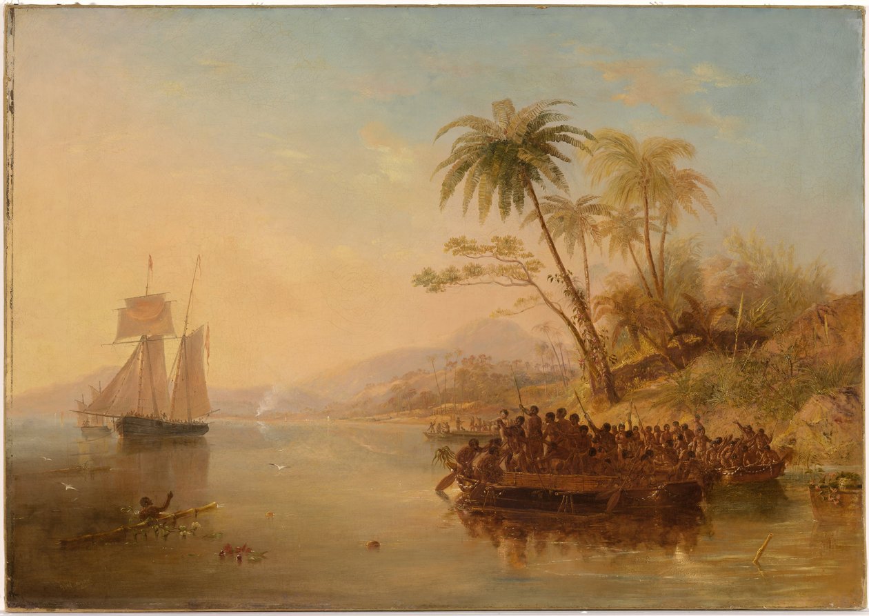 William DOyly megmentése, 1841 alkotó: John Wilson Carmichael