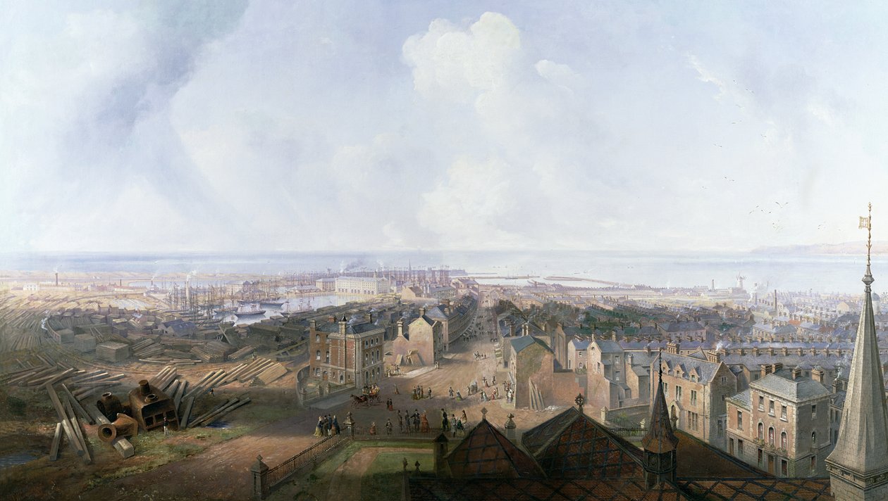 West Hartlepool 1859-ben alkotó: John Wilson Carmichael