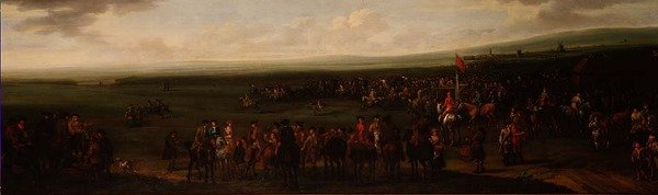 A Newmarket-i körpálya alkotó: John Wootton