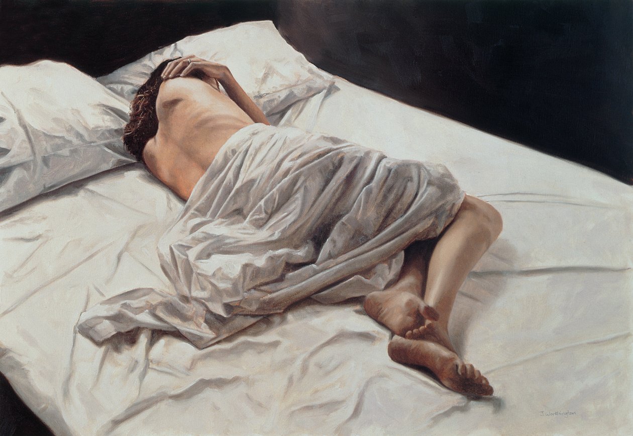 Drifting (olaj, vászon tábla) alkotó: John Worthington