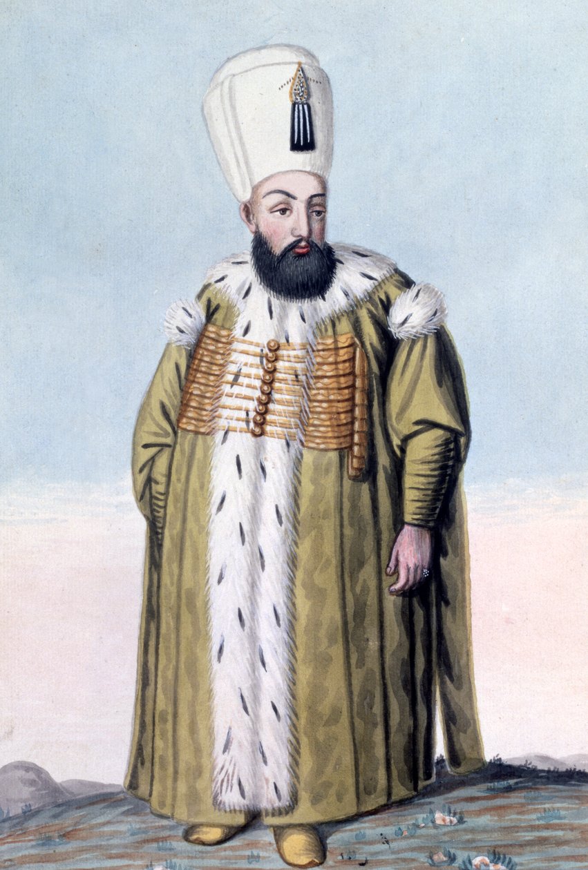III. Murád oszmán császár, 1808 alkotó: John Young