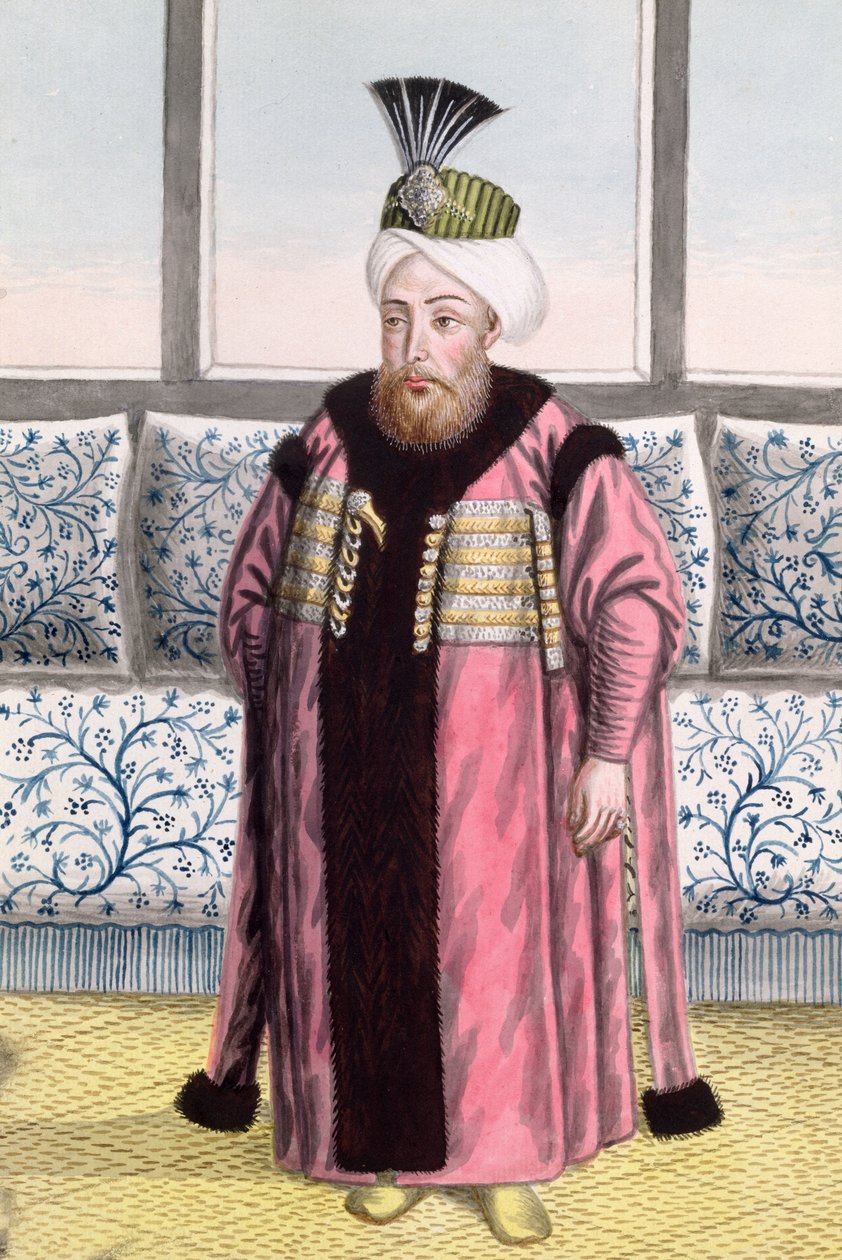 II. Musztafa, oszmán császár, 1808 alkotó: John Young