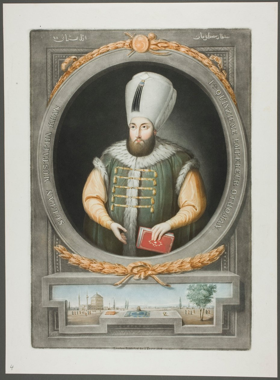 Mustapha Kahn, A török császárok portréiból alkotó: John Young