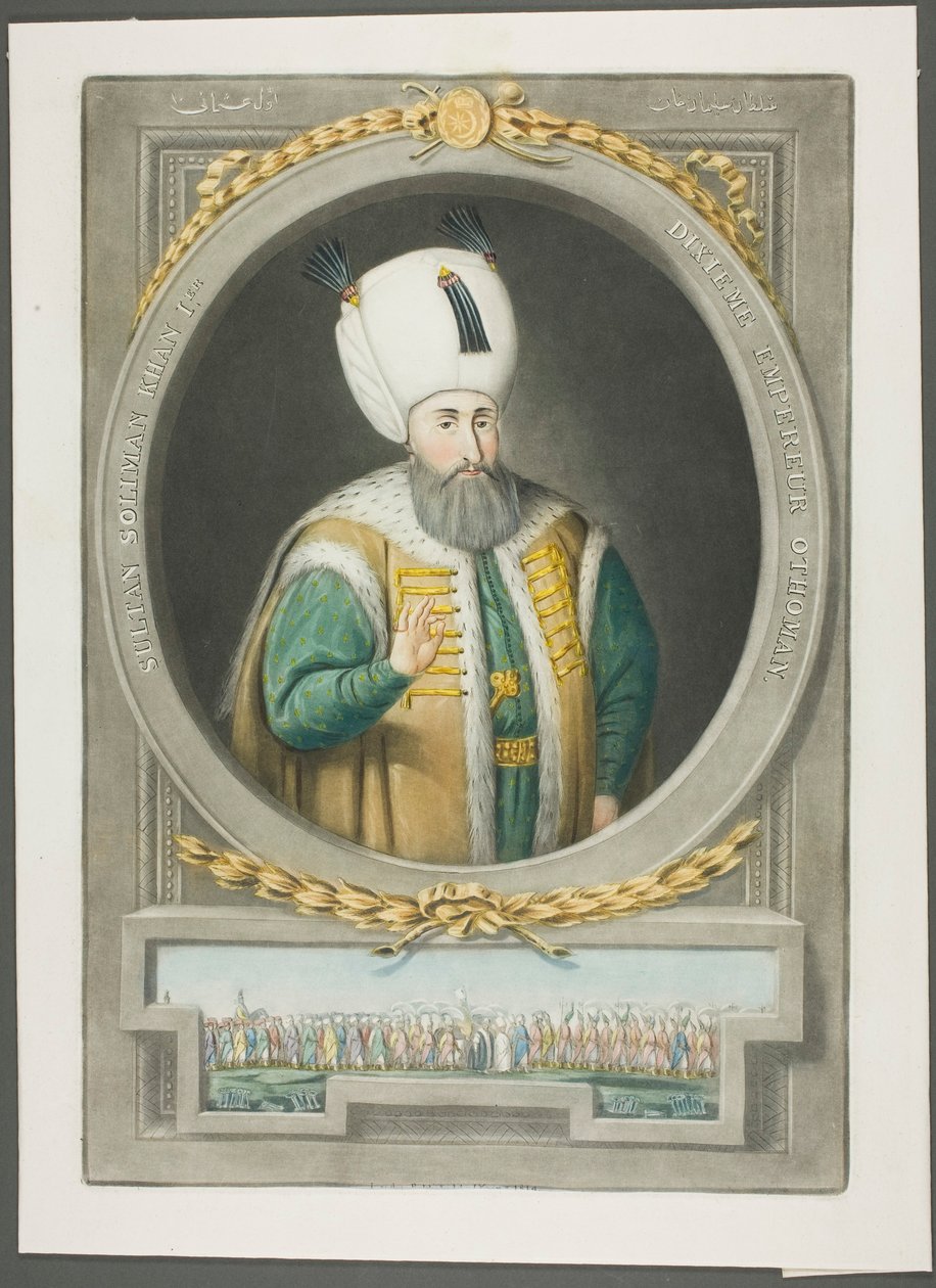 I. Soliman Kahn, A török császárok portréiból alkotó: John Young