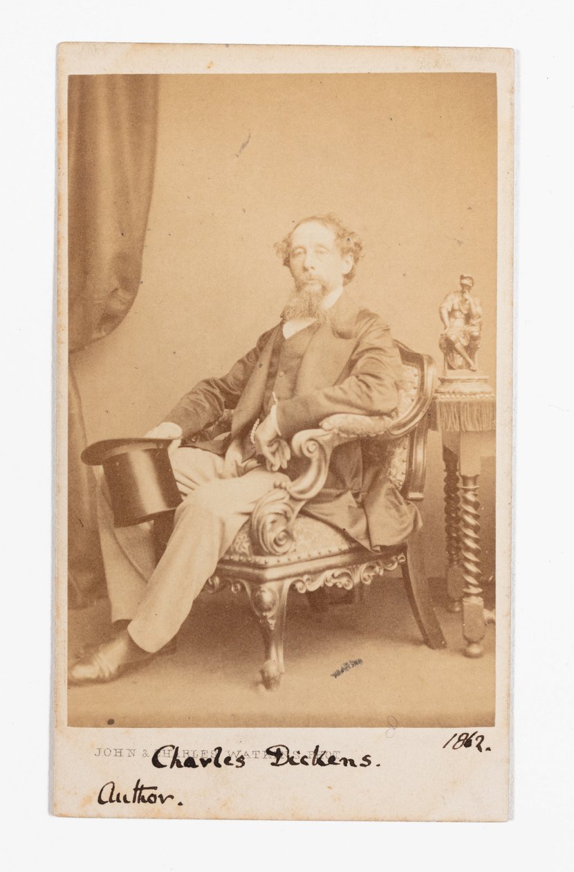 Charles Dickens carte-de-visite alkotó: John and Charles Watkins