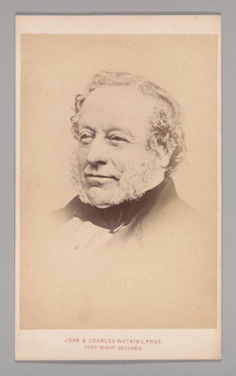 Sir Charles Barry, 1860-as évek. alkotó: John and Charles Watkins