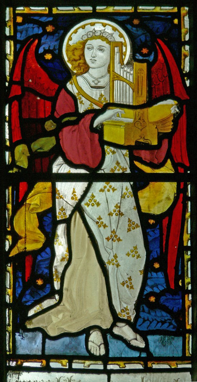 Zenés angyal, 1870 alkotó: John and Grylls Burlison
