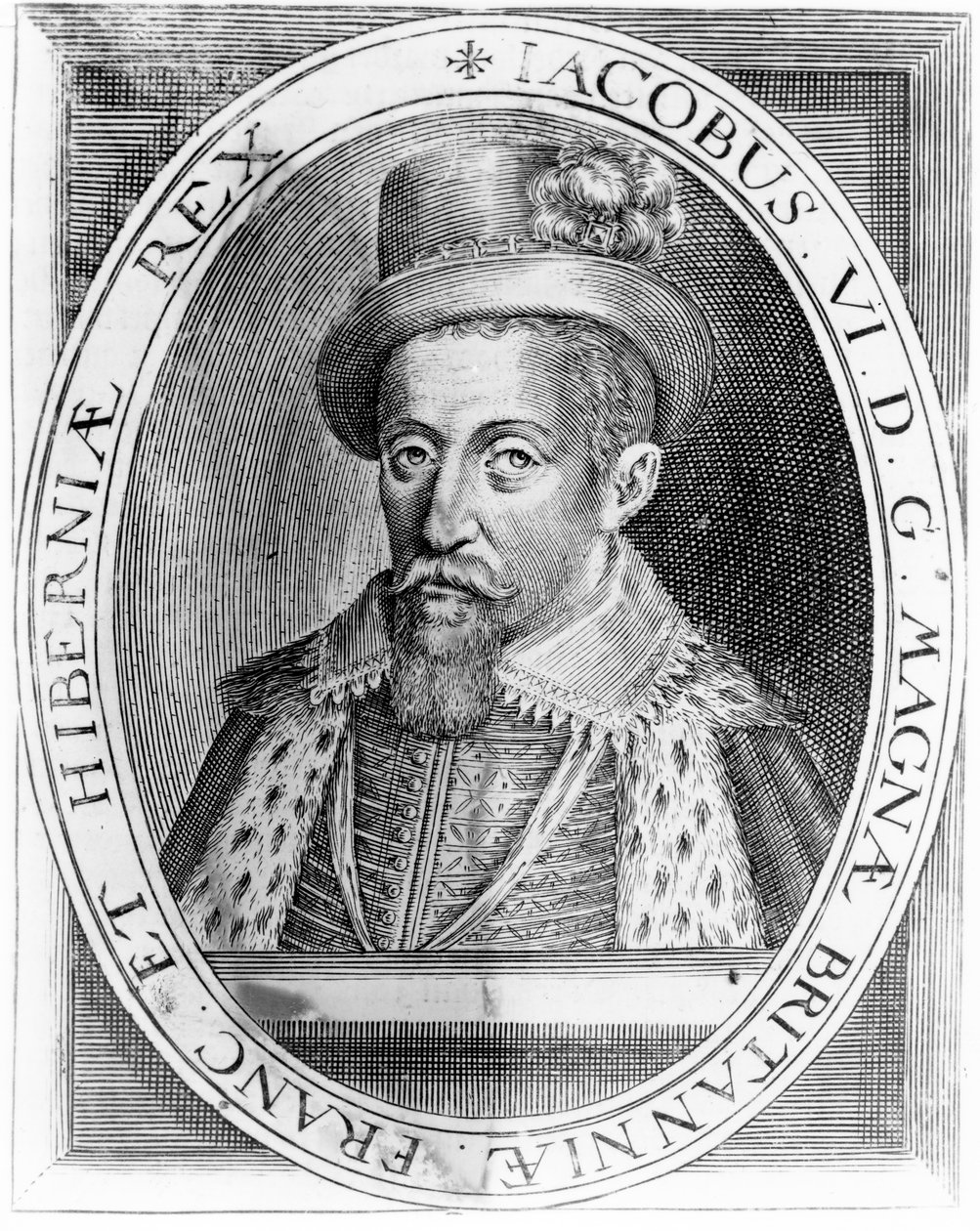 VI. Skóciai Jakab, H. Jacopsen által kiadott nyomtatvány, 1618 alkotó: John de Critz