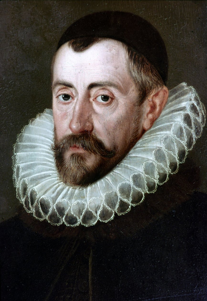 Sir Francis Walsingham (v.1532-1590), angol politikus (J.de Critz festménye).Londoni Nemzeti Portré Galéria alkotó: John de Critz